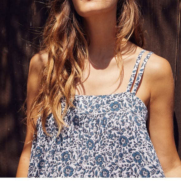 SOLD Christy Dawn navy Lulu tiered maxi dress - Picture 5 of 7